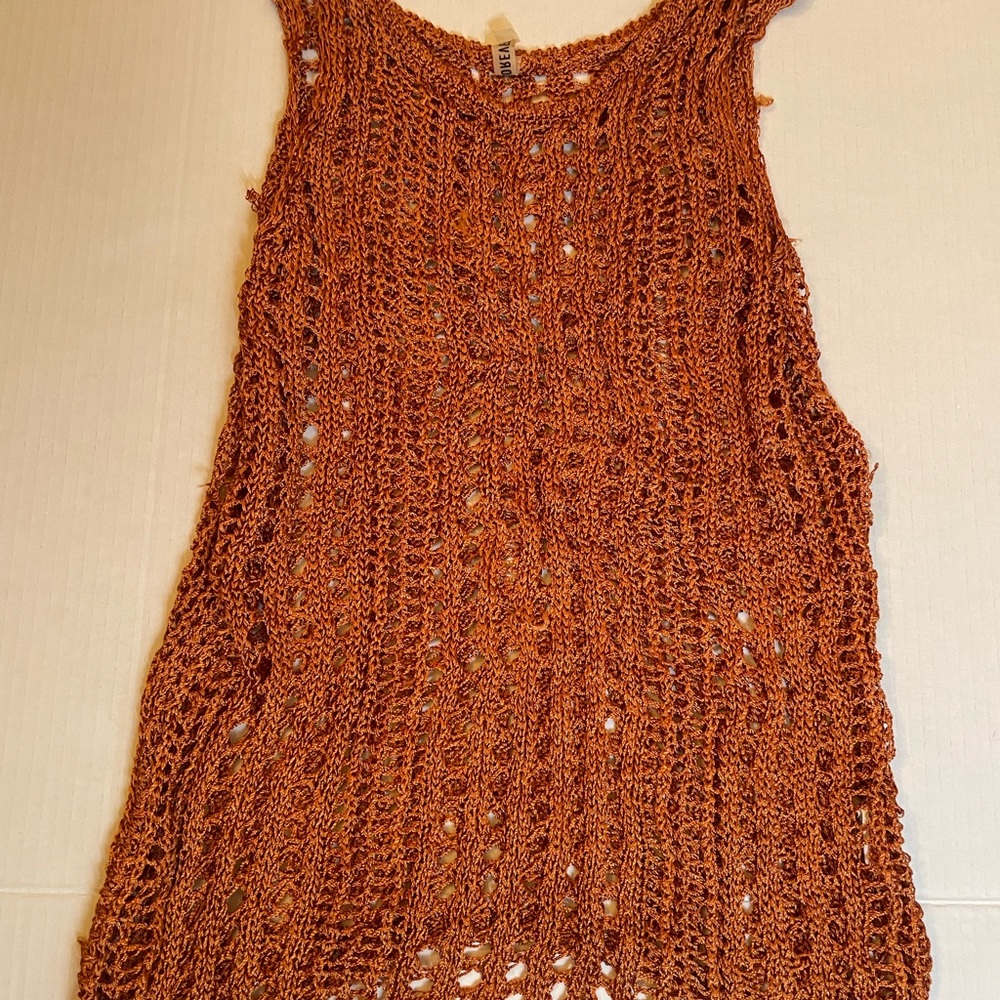 Forever 21 Burnt Orange Knit Top